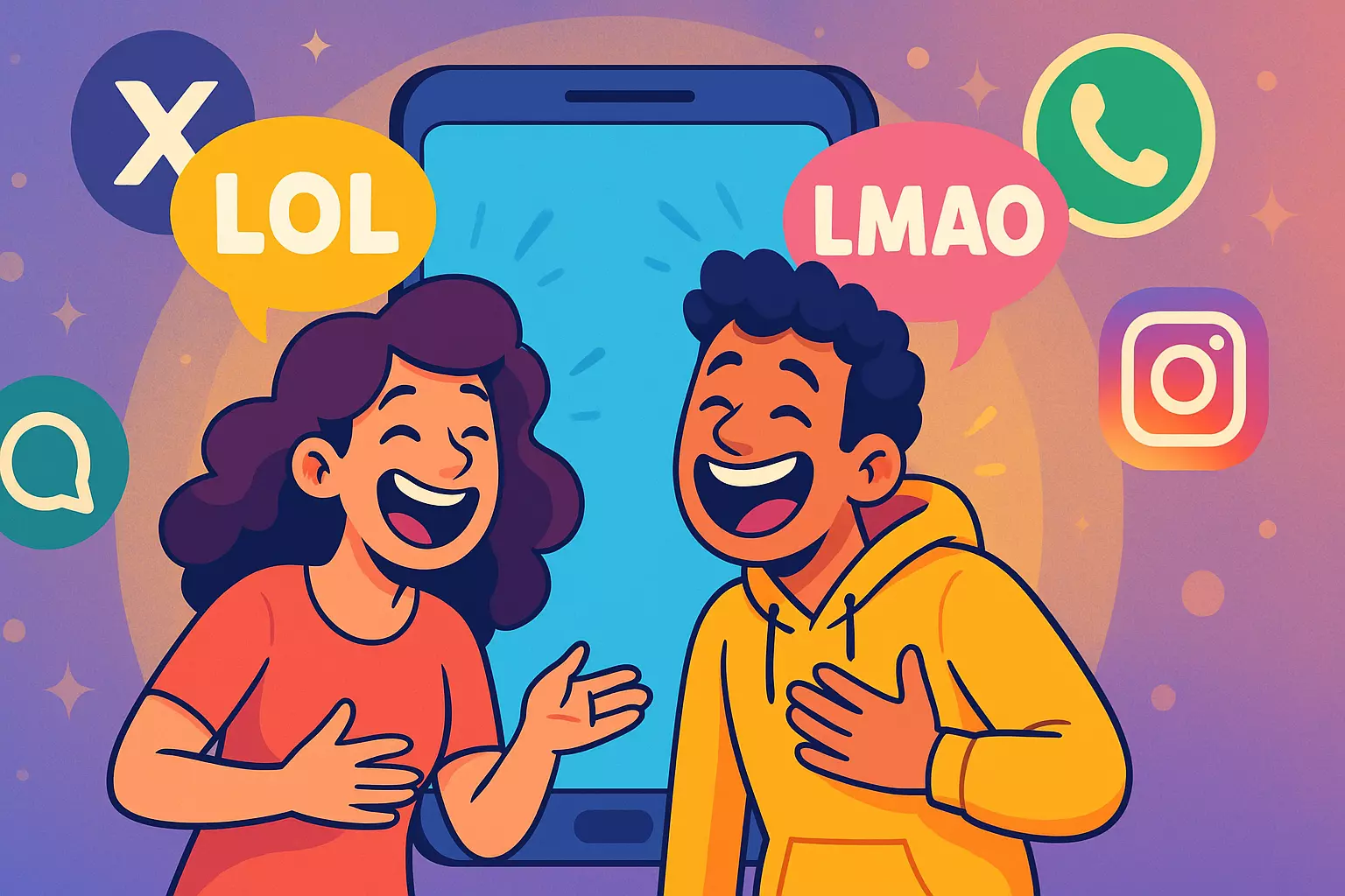 Pelajari perbedaan LOL dan LMAO